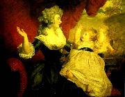 georgiana, duchess of devonshire with her daughter Sir Joshua Reynolds